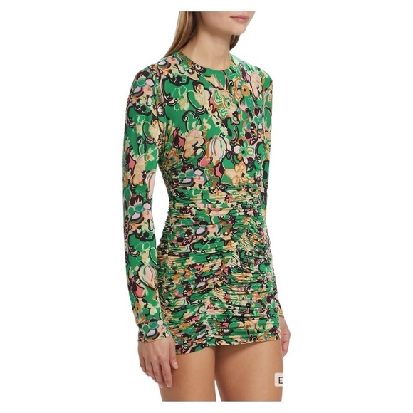 NWT A.L.C. Kiki Jersey Floral Minidress - Picture 9 of 12